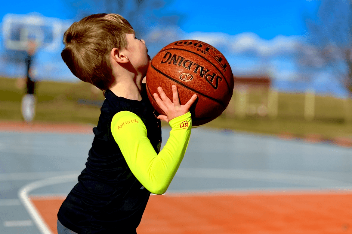 young boy Basketball training BtL Player Development