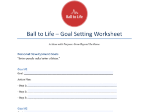 Goal Setting Worksheet