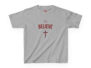 Youth “Believe” Tee – Ball to Life Kids Edition