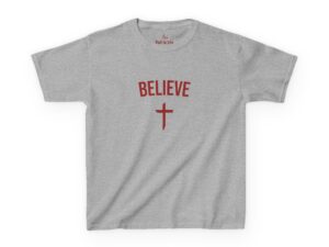 Youth “Believe” Tee – Ball to Life Kids Edition