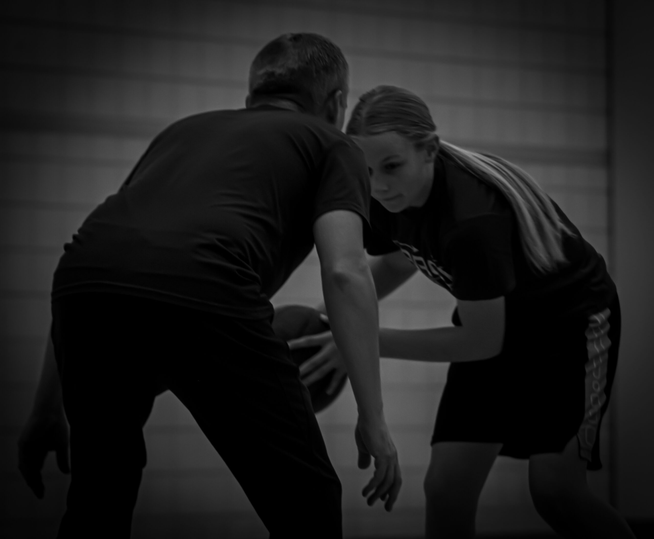 Training Allie to Drive - Ball to Life girl practicing basketball for a strong comeback