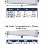 Arm sleeve Size Chart