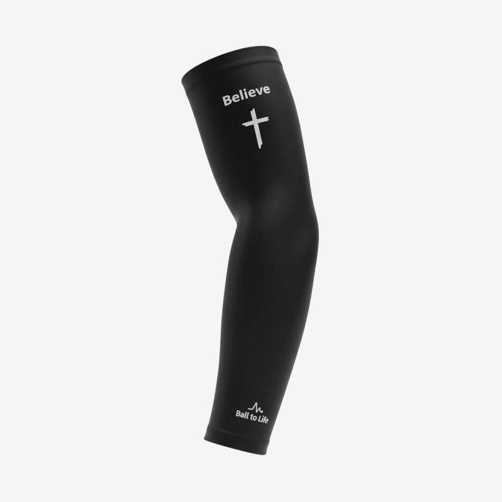 Black Believe Arm Compression Sleeve