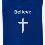 Blue Believe Arm Compression Sleeve
