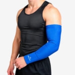 Blue Ball to Life Compression Arm Sleeve