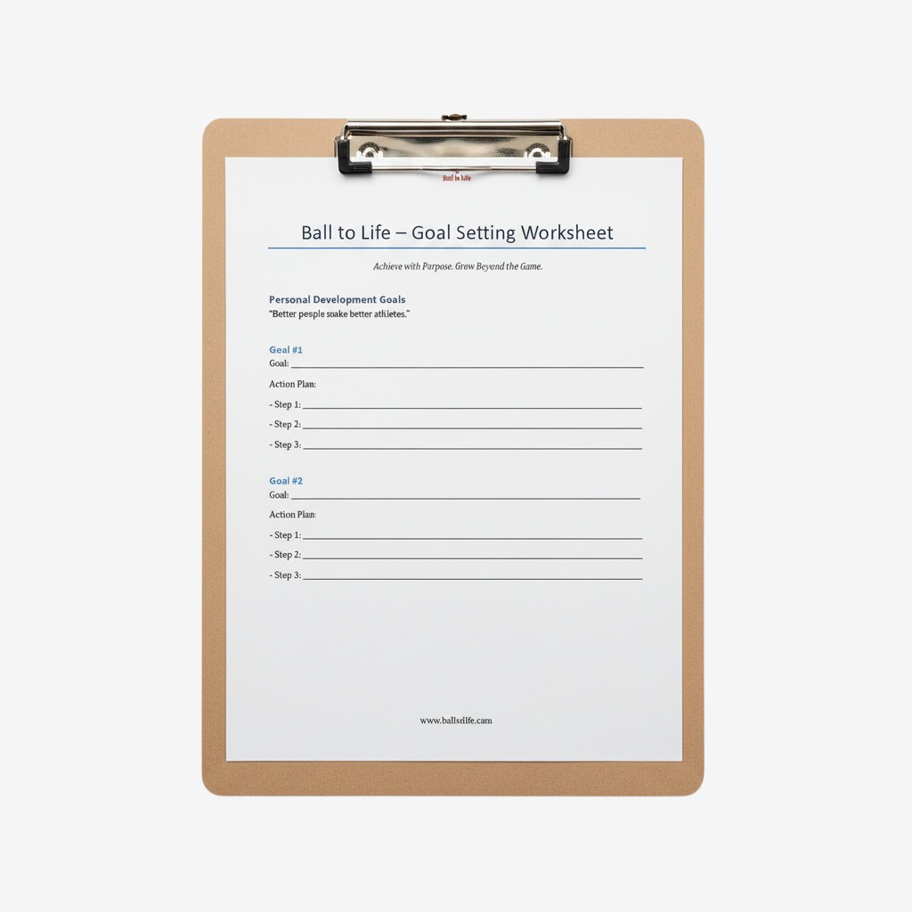 Ball to Life Goal Setting