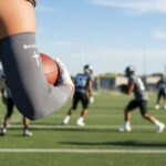 Gray Believe Arm Compression Sleeve