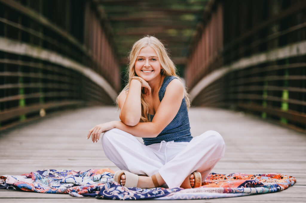Quinn Hoeper senior picture beyond the play player spotlight