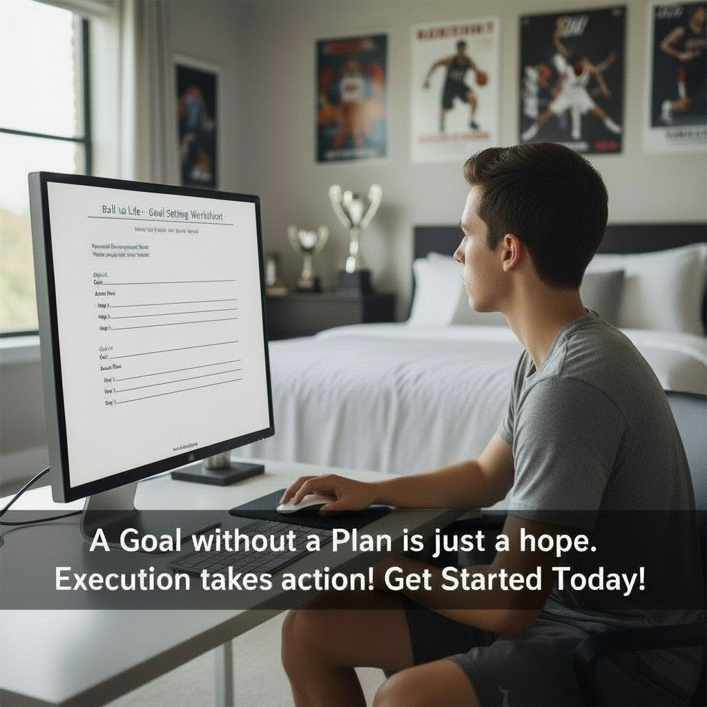 Ball to Life Goal Setting and Goal Execution worksheet