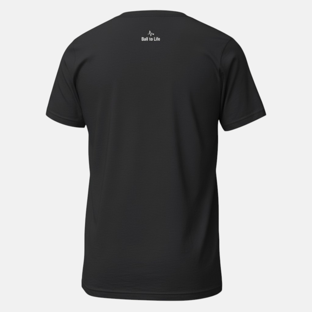 Black Ball to Life Believe T Shirt