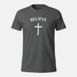 Charcoal Ball to Life Believe T Shirt
