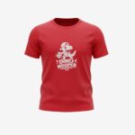 Red Dino hooper shirt for kids